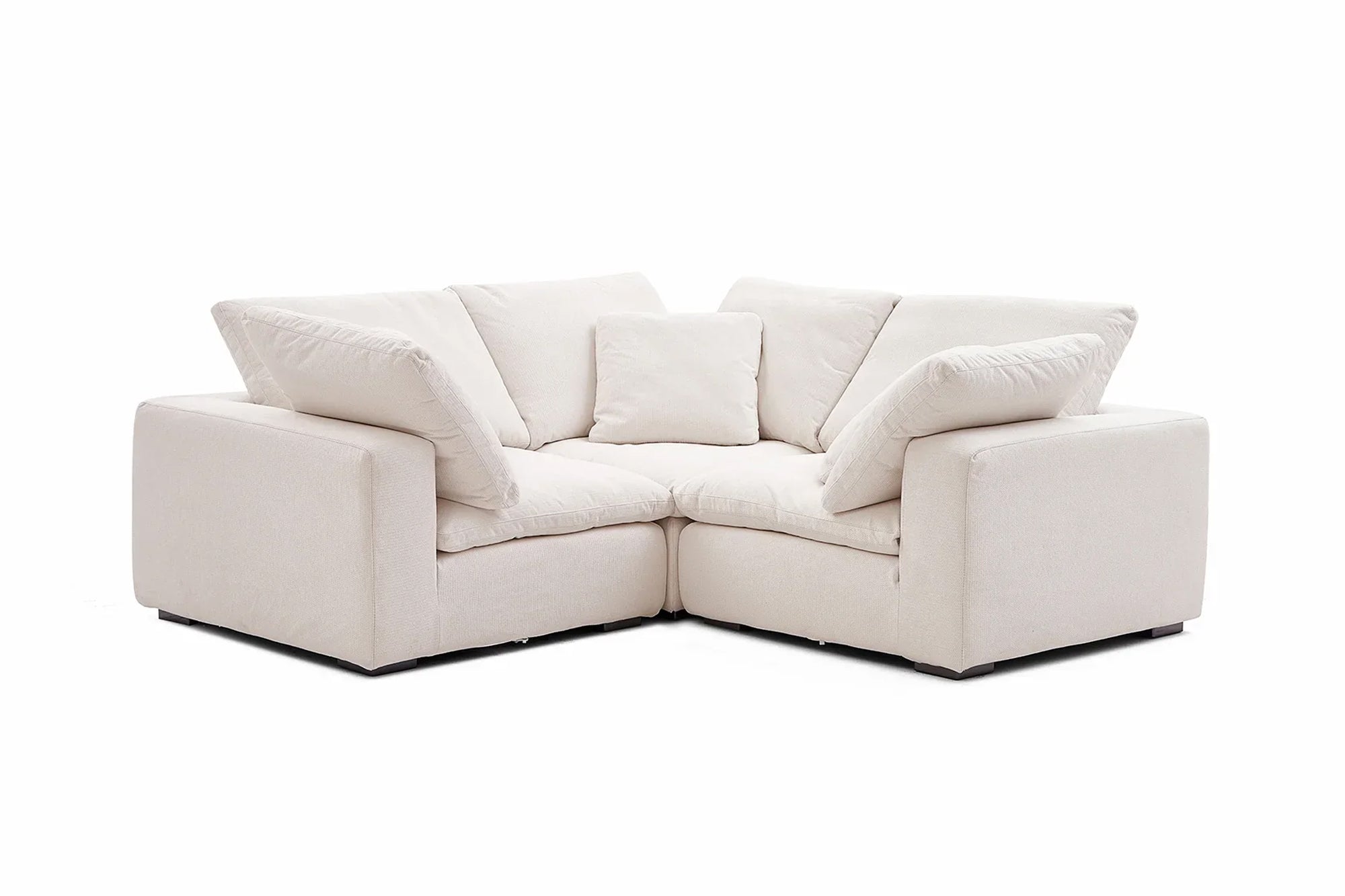 3-Cube Soulfa Cozy Sectional - Alpine Leather Modular Cubes Soulfa Home