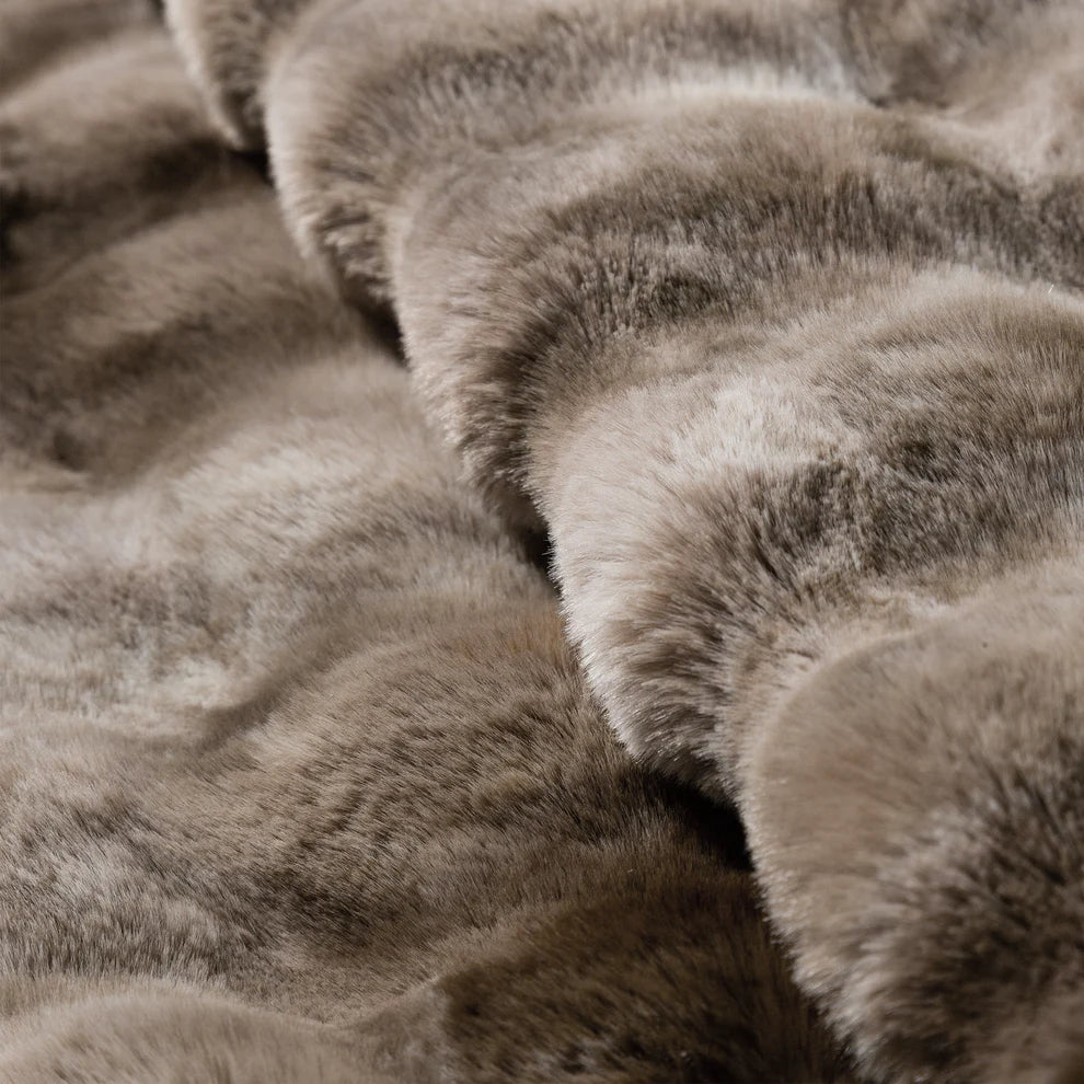 Snug Throw Blanket - Washable "Mink" Soulfa Home Fox
