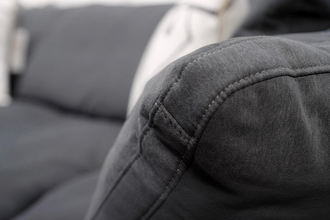 6-Cube Movie Pit Couch or L-Sectional - Charcoal Soulfa Home