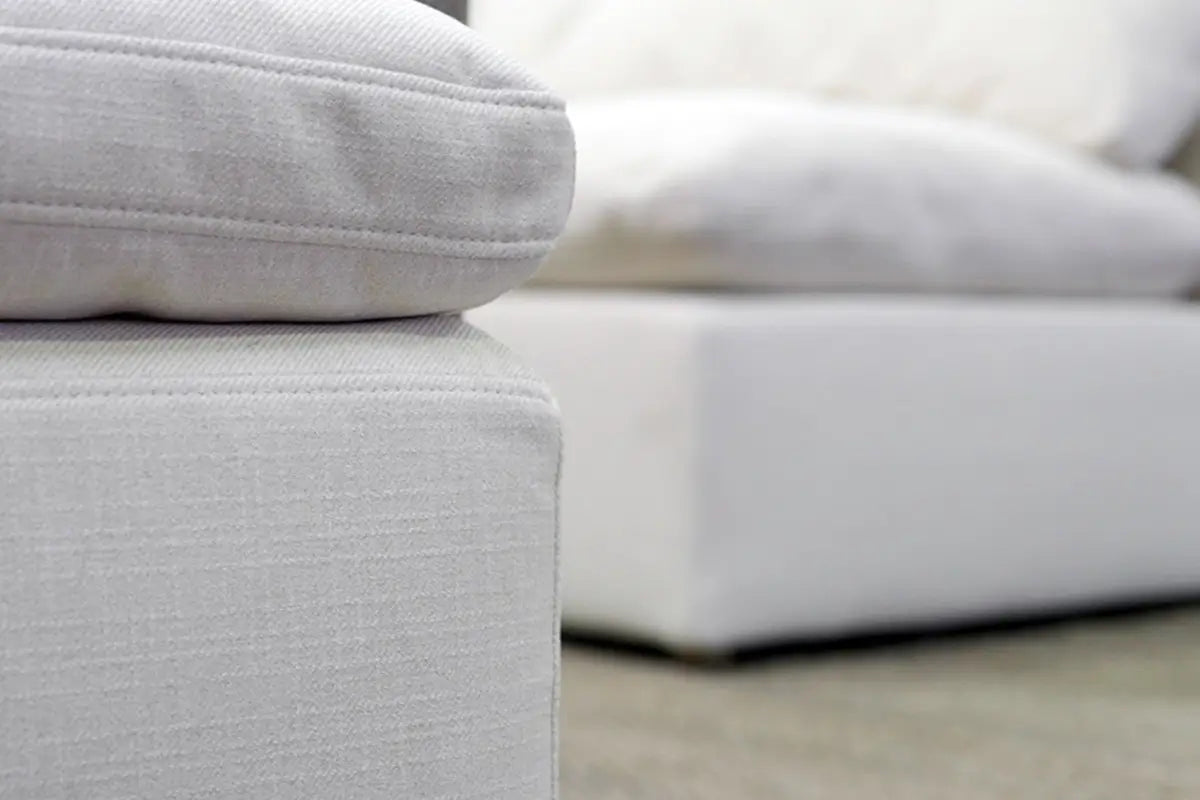 OVERSTOCK SALE: 4 Cube Chaise Sectional - White Soulfa Home