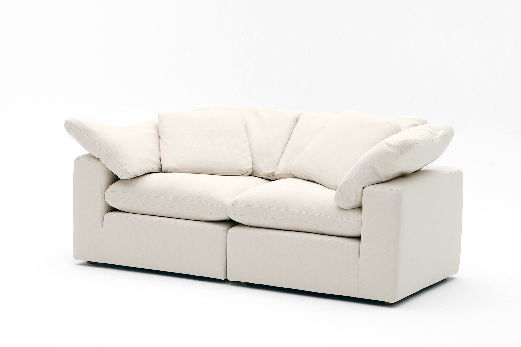 2 Cube Loveseat-Soulfa Home