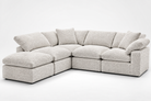 MOST POPULAR - 5-Cube Modular L-Sectional Sofa Soulfa Home 38" <b>NEW</b> White Haven NO