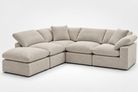 MOST POPULAR - 5-Cube Modular L-Sectional Sofa Soulfa Home 38" Tulum NO