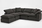MOST POPULAR - 5-Cube Modular L-Sectional Sofa Soulfa Home 38" <b>NEW</b> Espresso NO