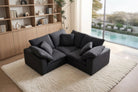 3-Cube Soulfa Cozy Sectional - Alpine Leather Modular Cubes Soulfa Home