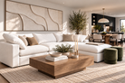 OVERSTOCK SALE: 4 Cube Chaise Sectional - White Soulfa Home