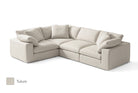 4-Cube Corner L-Sectional Soulfa Home 38" <b>NEW</b> Tulum NO