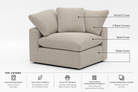 Corner Covers Modular Cubes Soulfa Home 38" Corner Accent Cover <b>NEW</b> Tulum