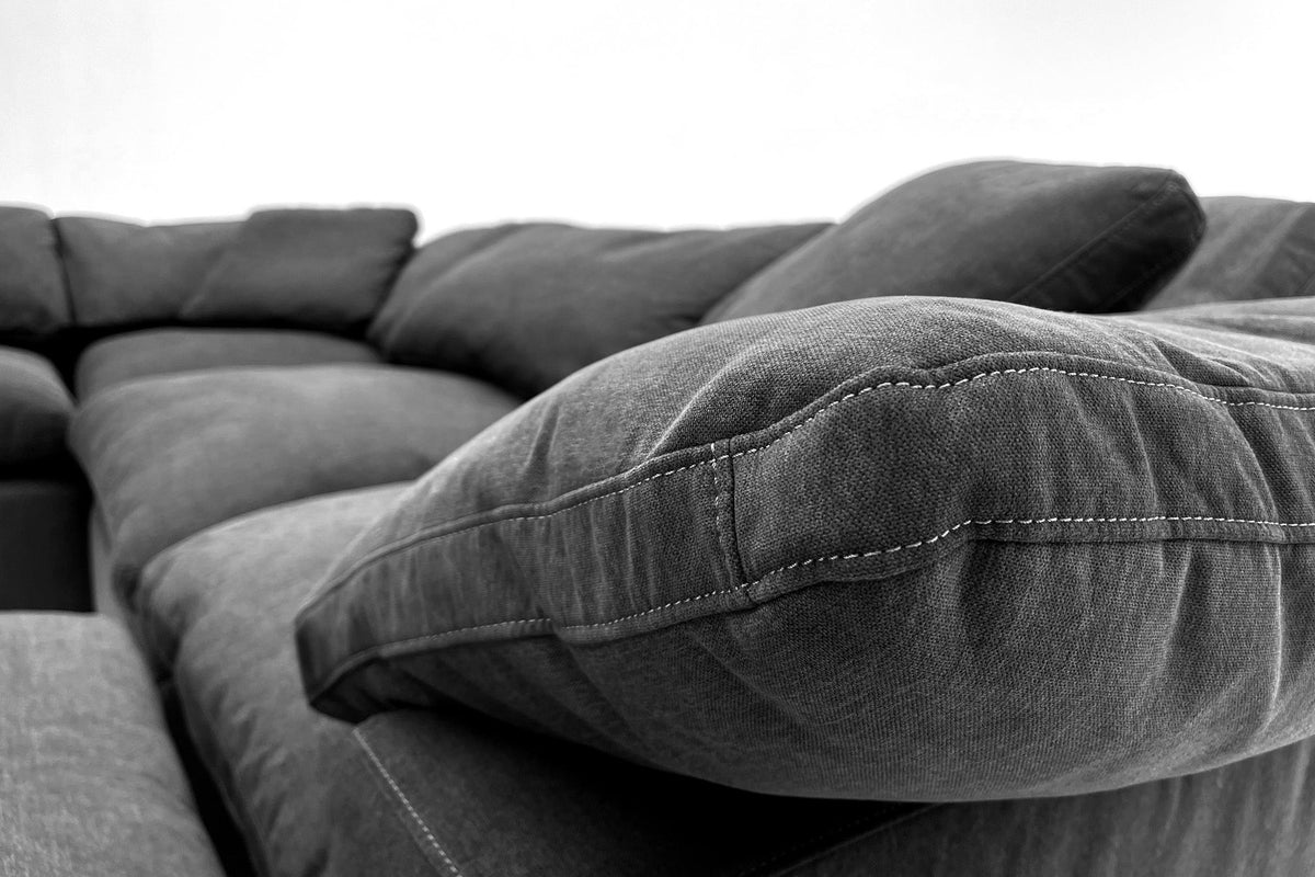 5-Cube Ottoman Chaise Sectional Soulfa Home