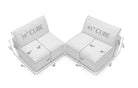 Ottoman Cube-Soulfa Home