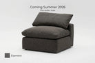 Armless Cube Modular Cubes Soulfa Home 38" Armless <b>NEW</b> Espresso NO