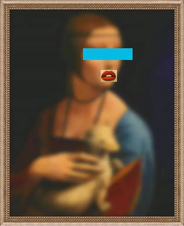 Art - Lady With Pet