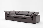 Soulfa 3-Cube Cloud Couch, modular sectional sofa chaise, non-toxic, stain resistant, washable
